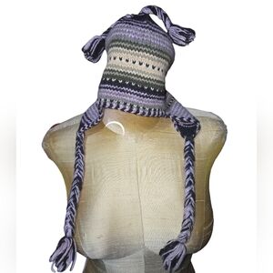 Charming Knit Hat with Earflaps